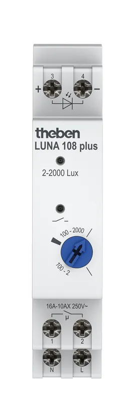 THEBEN 1080900 Soumrakový spínač LUNA 108 plus EL | Kupte dnes
