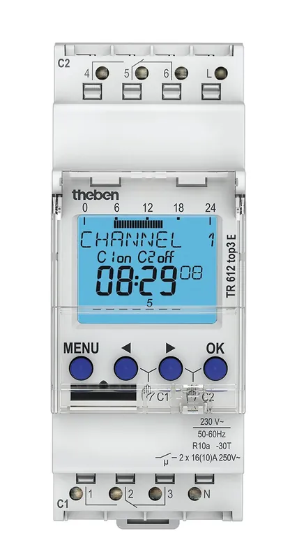 THEBEN 6120087 Digitální spínací hodiny TR 612 top3 E | Skvělé hodnocení