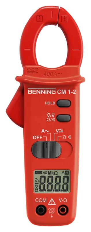 Do košíku - BENNING 044062 Klešťový měřicí přístroj BENNING CM 1-2