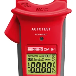 Snadné vrácení - BENNING 044066 Klešťový měřicí přístroj BENNING CM 5-1
