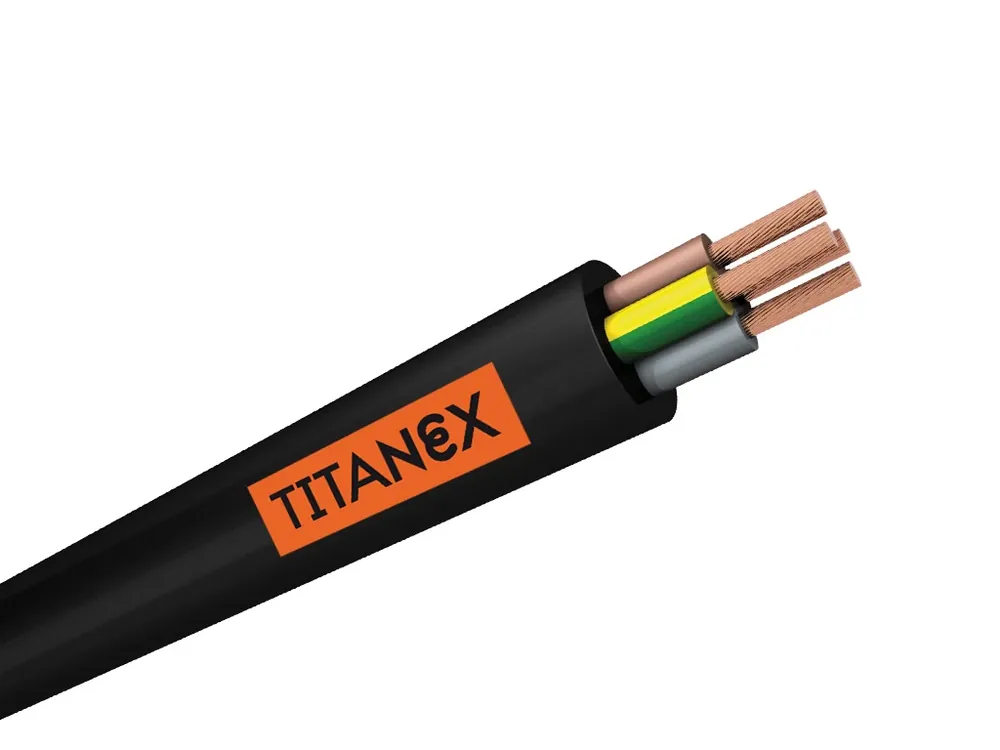 Oblíbený u zákazníků - NEXANS Pryžový kabel TITANEX H07 RN-F 5G16