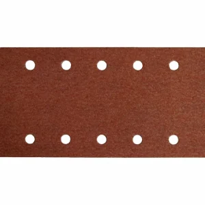Brusný papír pro vibrační brusku balení 10 kusů hrubost P60 rozměr 115x280mm - Do vyčerpání zásob