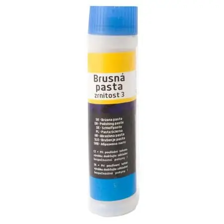 Brusná pasta zrnitost 3 (modrá) jemná | Ihned k objednání