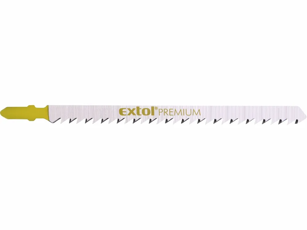 Listy pro přímočarou pilu, úchyt EU, 126x4,0mm, na dřevo, broušené, rychlý hrubý řez - Pospěšte si