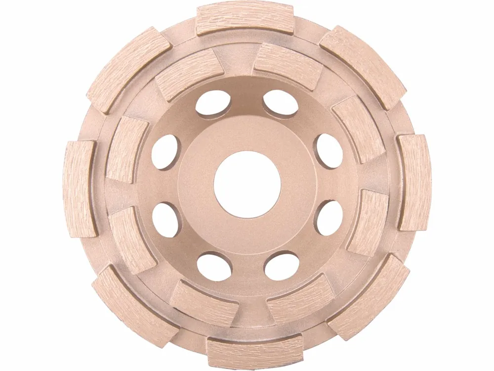 EXTOL INDUSTRIAL kotouč diamantový brusný dvouřadý, O 115x22,2mm - Končí brzy