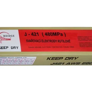 Elektrody rutilové 2,0mm J421 balení v krabici 2,5kg | Kvalitní produkt