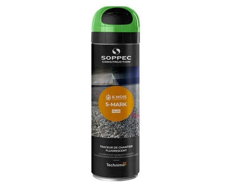SOPPEC sprej fluorescenční S-MARK 6M zelený 500ml, značkovací | Skvělá nabídka