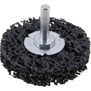 Kartáč rotační radiální nylon,porézní, 65mm, stopka 6 mm, do vrtačky - Výborné hodnocení