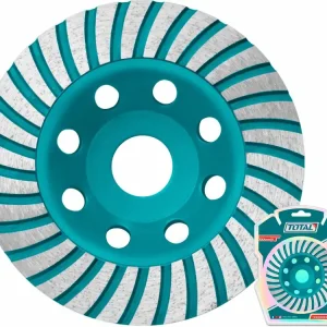TOTAL Kotouč diamantový brusný, 125mm TAC2411251 - Akce končí brzy