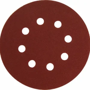 Brusný výsek 125mm s otvory Z 40 se suchým zipem balení 10 kusů Extol Premium - Výborné hodnocení