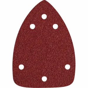 Brusný papír pro vibrační brusku delta balení 10 kusů hrubost P80 rozměr 97 x 140mm - Časově omezená nabídka