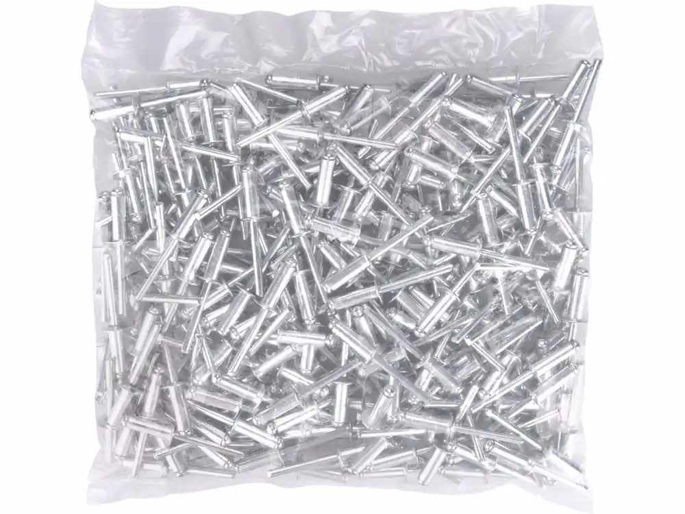 EXTOL nýty trhací hliníkové sada 250ks, O 6,4x19mm plochá hlava - Populární