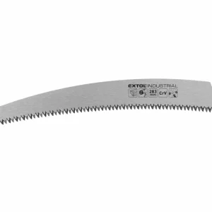 Rychle mizí - EXTOL INDUSTRIAL plátek na dřevo oblý do pily ocasky, 283x30x1,2mm (d/š/tl), CrV 8706115