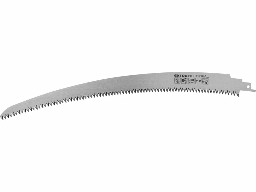 EXTOL INDUSTRIAL plátek na dřevo oblý do pily ocasky, 370x30x1,2mm (d/š/tl), CrV 8706117 | Zbývá pár kusů