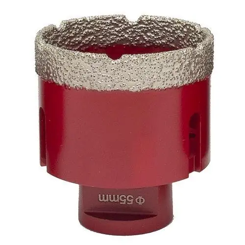 Velmi žádaný produkt - STREND PRO Premium Diamantová vykružovací korunka 55mm, uchycení závit M14, DCB11