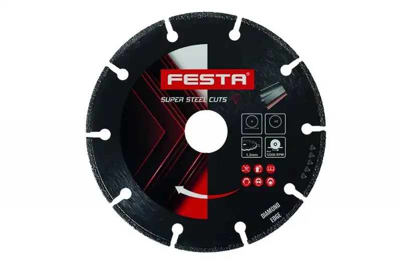 FESTA Diamantový kotouč řezný na kov 230x2,0mm, i nerez - Připraveno k expedici