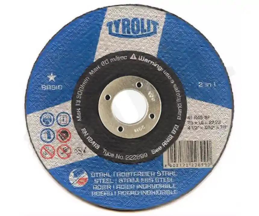 Nově v sortimentu | Kotouč řezný na ocel/nerez TYROLIT Basic 150x1,6mm, A46Q-BFB