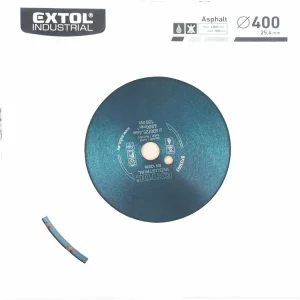 Kotouč diamantový Extol Industrial na asfalt 400mm segmentový pro řezací stroje - Profesionální kvalita