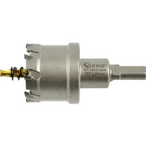 GEKO Tvrdokovový korunkový vrták do kovu 40mm TCT - Super cena