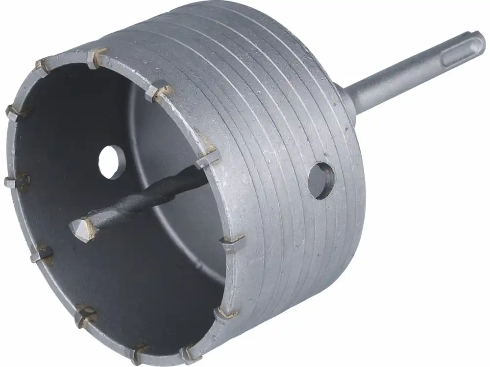 vrták SDS PLUS do zdi korunkový, Ř100mm, délka stopky 100mm, EXTOL PREMIUM | Kvalitní produkt
