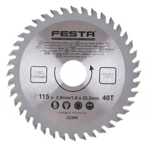 FESTA Pilový kotouč s SK plátky 115x22,2mm 40 zubů - Nově v e-shopu