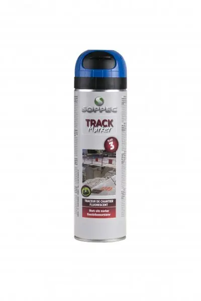 SOPPEC sprej fluorescenční TrackMarker 3M modrý 500ml, značkovací - Výhodná nabídka