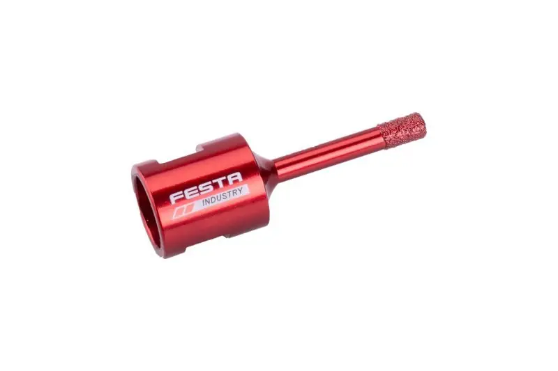 Doporučujeme - FESTA INDUSTRY Profi Diamantová vykružovací korunka 8mm, korunkový vrták, závit M14