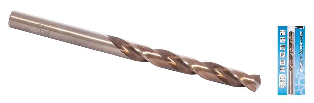Vrták do kovu HSS-G Co cobaltový 4,2mm - Skvělá cena