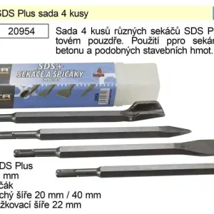Sekáče SDS Plus sada 4 kusy - Výborné hodnocení