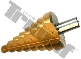Právě uvedeno na trh | TRIUMF vrták stupňovitý HSS-TiN, průměr 10,0 - 45,0 mm 100-01090