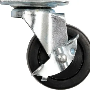 Kolečko otočné, polypropylenové s brzdou 25kg 50/22/65mm - Pouze dnes