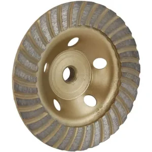 Zlevněno - MAR-POL Kotouč diamantový brusný turbo 125mm se závitem M14