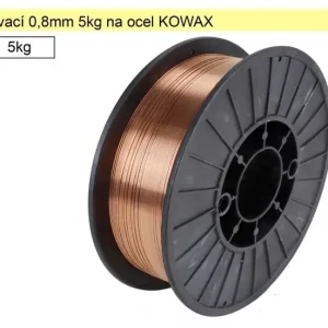 Drát svařovací 0,8mm 5kg na ocel, G3Si1, KOWAX KWX30805 | Akční cena