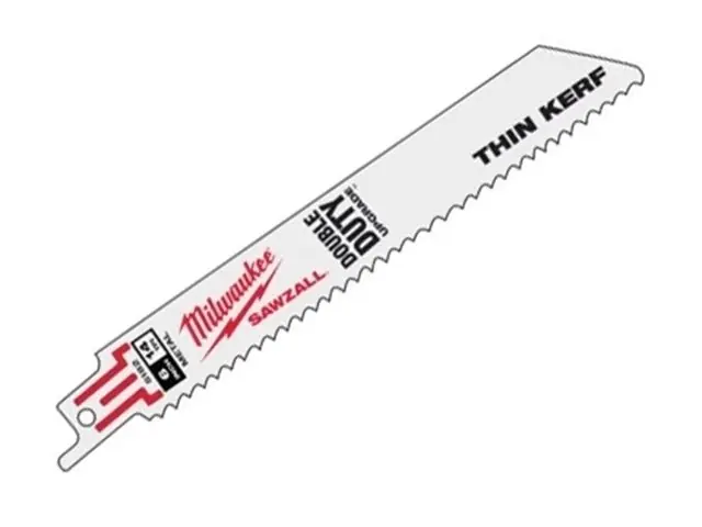 1ks-MILWAUKEE Sawzall pilový plátek na kov 230mm,14TPI, 8%Co, pro mečové pily ocasky - Extra sleva