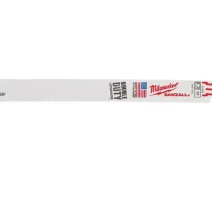 Končí brzy - 1ks-MILWAUKEE Sawzall pilový plátek na kov 230mm,18TPI, 8%Co, pro mečové pily ocasky