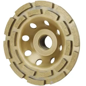 Doprodej - Kotouč diamantový brusný dvouřadý 125mm středící otvor 22,2mm MAR-POL