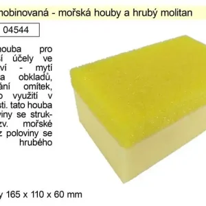Houba kobinovaná se strukturou mořské houby a hrubého molitanu 165x1 - Čerstvá novinka