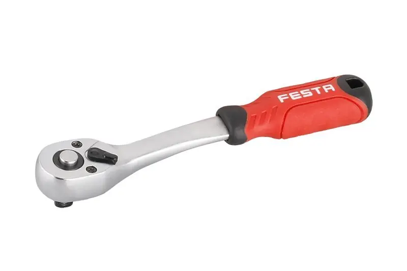 Doprodej zásob | Ráčna FESTA CrV / CrMo vyhnutá 1/4" 72T