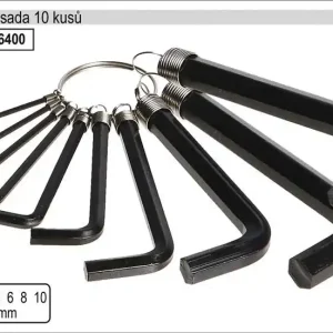 Špičkový produkt - Klíče imbus zahnuté 2 - 14 mm na kroužku