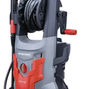 Super nabídka - WORCRAFT HC24-120 Vysokotlaká myčka tlakový čistič 180bar 2400W vapka s příslušenstvím
