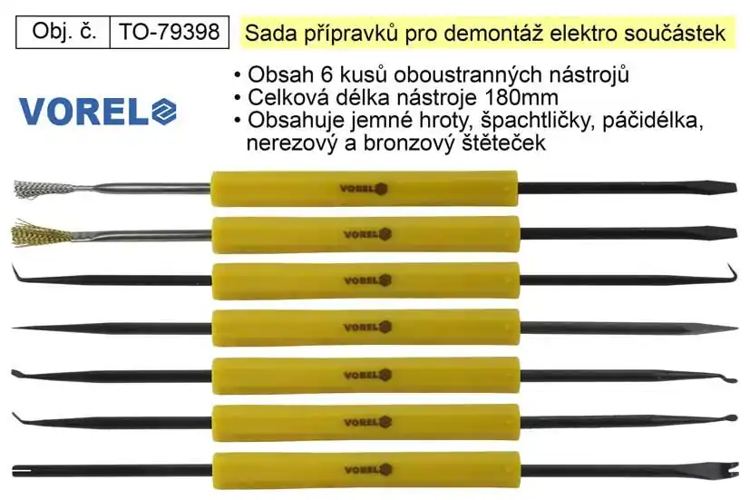 Sada přípravků pro demontáž elektronických součástek - Doprodej