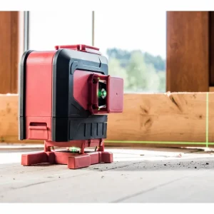 Novinka | Křížový laser 3D 360° zelený paprsek, samonivelační FORTUM 4780216