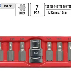Bity torx sada 7 dílů VOREL | Výhodná koupě
