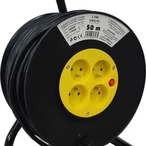 Prodlužovací kabel 50 m na cívce 4 zásuvky | Mezi nejprodávanějšími