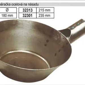 Rychle mizí - Zednická naběračka na násadu ocelová 215mm