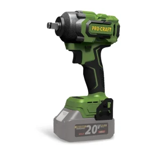 PROCRAFT PWA18 Aku rázový utahovák 1/2" 20V 550Nm, bezuhlíkový (bez baterie a nabíječky) - Nový produkt