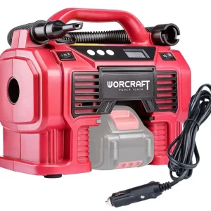 WORCRAFT CAC-S20LiA Aku kompresor 20V, autozásuvka, (bez baterie a nabíječky) - Profesionální kvalita