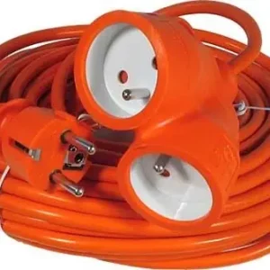 Prodlužovací kabel 2x zásuvka délka 20 m 16 A - Prémiová kvalita