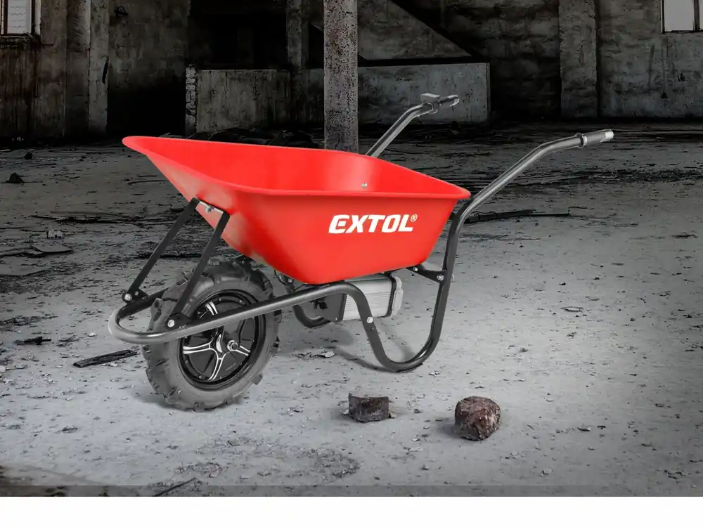 EXTOL PREMIUM Aku kolečko 150kg, 80l, 40V/6Ah, 500W 8891590 - Cena od výrobce