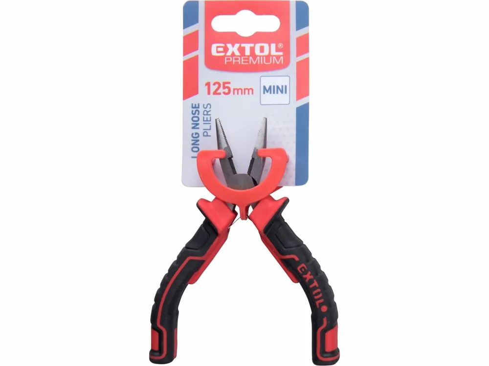 Pořiďte si nyní - EXTOL PREMIUM kleště půlkulaté přímé mini, 125mm 8813023